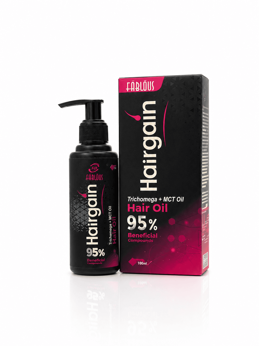 Hairgain Trichomega + MCT Oil